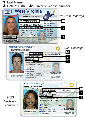 Driver License Example