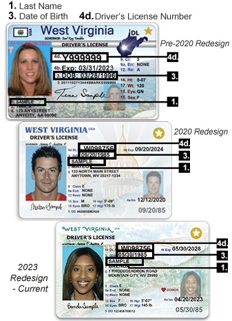 License Number Va